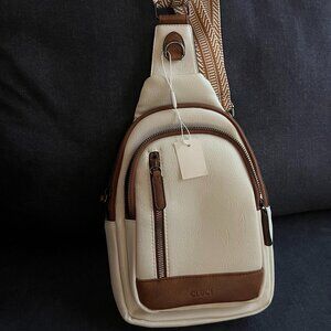 7L Sling Bag Women Fanny Pack Crossbody PU Leather